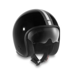 Helma na motorku Moto Guzzi Black Stripes