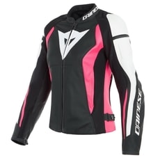 Dámská kožená bunda Dainese NEXUS LADY - růžová