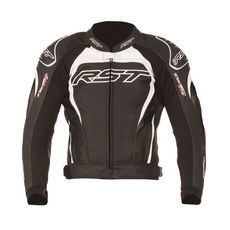 Kožená bunda na motorku RST TRACTECH EVO II / JKT 1425 - bílá