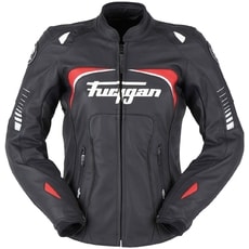 Dámská bunda na motorku Furygan GINGER - černá/červená