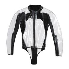 Nepromokavá bunda Dainese RAIN BODY RACING D1 - transparentní