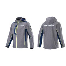 Bunda HONDA Paddock Softshell šedá