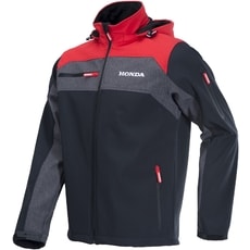 Bunda Honda SOFTSHELL CORPO 19 - černá/červená