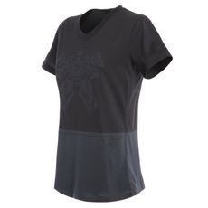 Dámské triko s krátkým rukávem Dainese LAGUNA SECA LADY černá/antracit