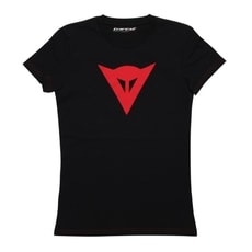 Dámské triko s krátkým rukávem Dainese SPEED DEMON LADY černá/červená