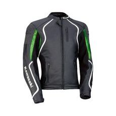 Kožená bunda Kawasaki "Z" Green Design FML